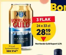 Border Shop Norrlands Guld Export 5,3% erbjuda
