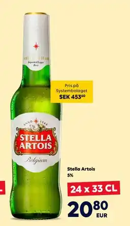 Border Shop Stella Artois erbjuda
