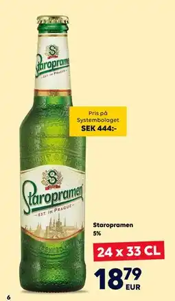 Border Shop Staropramen erbjuda