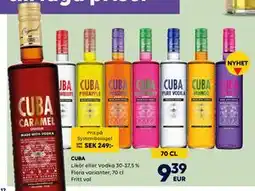 Border Shop CUBA erbjuda