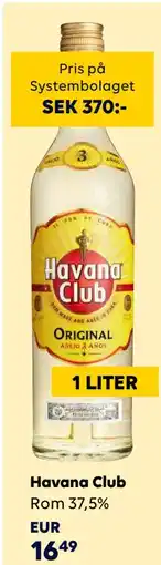 Border Shop Havana Club erbjuda