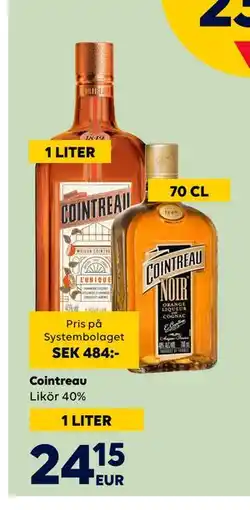 Border Shop Cointreau erbjuda