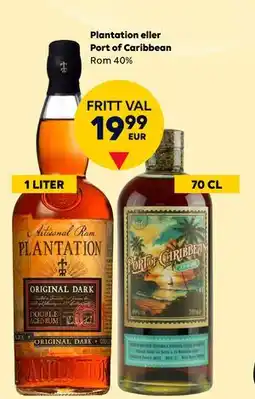 Border Shop Plantation eller Port of Caribbean erbjuda
