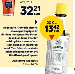 Border Shop Angostura Aromatic erbjuda