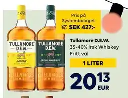 Border Shop Tullamore D.E.W erbjuda