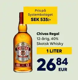 Border Shop Chivas Regal erbjuda