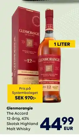 Border Shop Glenmorangie erbjuda