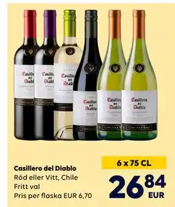 Border Shop Casillero del Diablo erbjuda