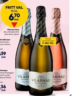 Border Shop Vilarnau Cava erbjuda