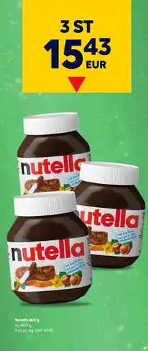 Border Shop Nutella 800 g erbjuda