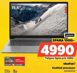 Power Lenovo IdeaPad 1 erbjuda