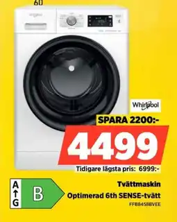 Power Tvättmaskin Optimerad 6th SENSE-tvätt erbjuda