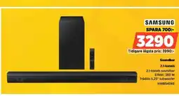 Power SAMSUNG Soundbar erbjuda