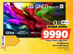 Power LG 55″ 4K Smart TV 120 Hz & AMD Freesync erbjuda