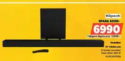 Power Klipsch Soundbar erbjuda