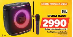 Power JBL Pro Sound + Al Sound Boost erbjuda