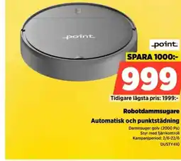 Power Point Robotdammsugare Automatisk och punktstädning erbjuda