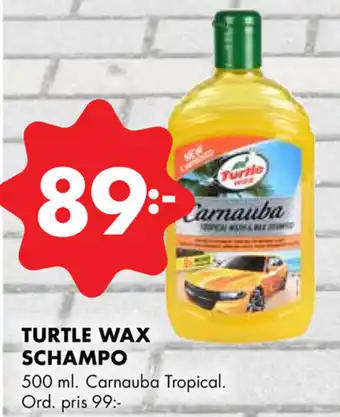 ÖoB Turtle Wax Schampo 500ml erbjuda