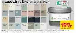 Rusta Väggfärg Nyans erbjuda