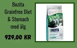 Zooplus BOZITA Grainfree Diet & Stomach med älg erbjuda