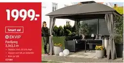 Jula Paviljong 3,3x3,3 m erbjuda