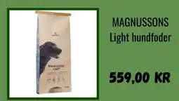 Zooplus MAGNUSSONS Light hundfoder erbjuda