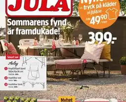 Jula Hopfällbar bänk erbjuda