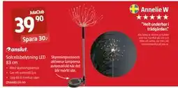 Jula Solcellsbelysning LED 83 cm erbjuda