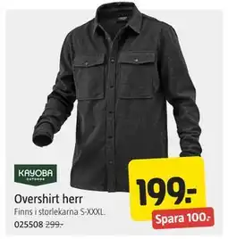 Jula Overshirt herr erbjuda