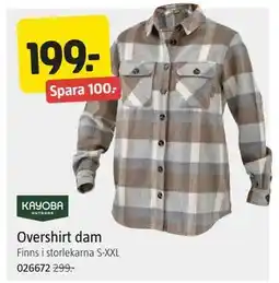 Jula Overshirt dam erbjuda