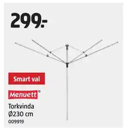 Jula Torkvinda Ø230 cm erbjuda