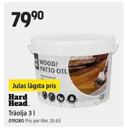 Jula Träolja 3 l erbjuda