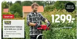 Jula Batteridriven häcksax erbjuda