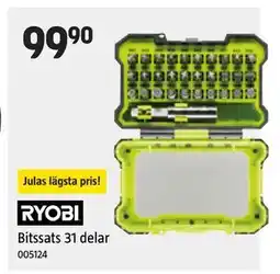 Jula Bitssats 31 delar erbjuda