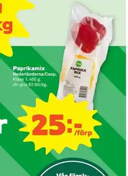 Stora Coop Paprikamix erbjuda