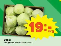 Stora Coop Vitkål erbjuda