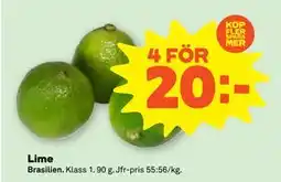 Stora Coop Lime erbjuda