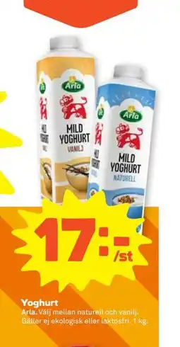 Stora Coop Yoghurt erbjuda