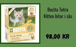 Zooplus BOZITA Tetra Kitten bitar i sås erbjuda