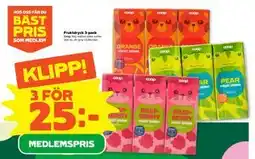 Stora Coop Fruktdryck 3-pack erbjuda