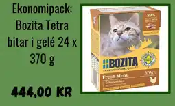 Zooplus Ekonomipack: BOZITA Tetra bitar i gelé erbjuda