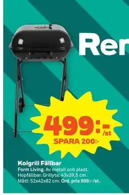 Stora Coop Kolgrill Fällbar erbjuda