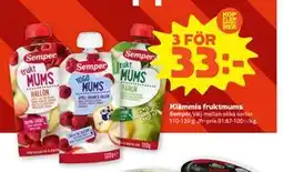 Stora Coop Klämmis fruktmums erbjuda
