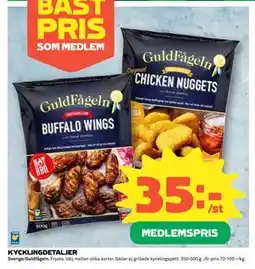 Coop KYCKLINGDETALJER erbjuda