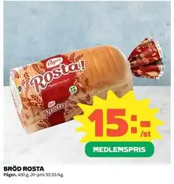 Coop BRÖD ROSTA erbjuda
