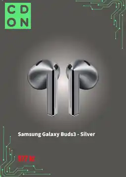 CDON SAMSUNG Galaxy Buds3 - Silver erbjuda