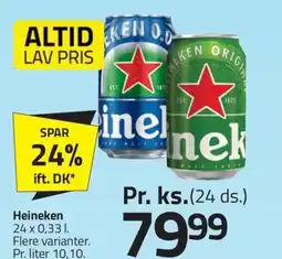 Fleggaard Heineken erbjuda