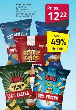 Fleggaard Kims XXL Chips erbjuda