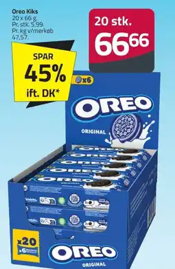 Fleggaard Oreo Kiks erbjuda