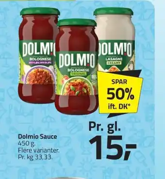 Fleggaard Dolmio Sauce erbjuda